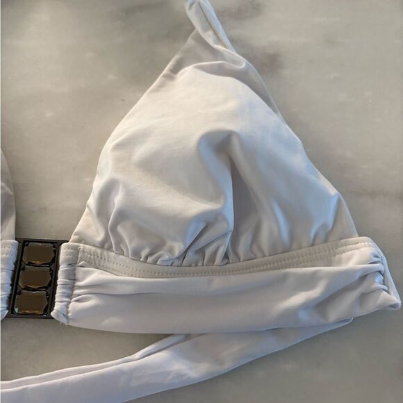 Kenneth Cole White Bikini Top - Picture 4 of 8